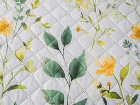 Cuvertura de pat FLORAMA alba Dimensiune: 170 x 210 cm