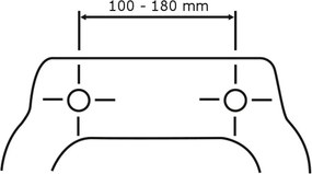 Capac WC cu închidere lentă Wenko Slate Rock, 44,5 x 36,5 cm