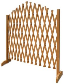 Deuba Gard cu zabrele de gradina 200x107 cm - natural