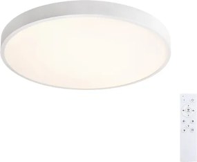 Brilagi - Lampă LED dimabilă GLASS POOL DOUBLE LED/48W/230V 40 cm albă + telecomandă