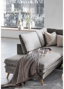 Colțar gri extensibil (cu colț pe partea stângă ) Charming Charlie – Miuform