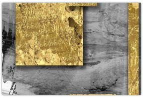 Tablou - Pătrate de aur N⁰2 (90x60 cm)