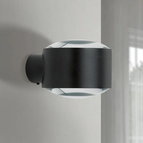 Aplica LED iluminat ambiental up/down IP65 TATRA negru