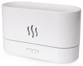 Difuzor aromă LED RGB ultrasonic 180ml cu umidificator și iluminare albă