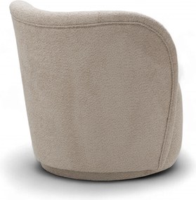 Fotoliu relaxare Soya - boucle bej Catch Me 02
