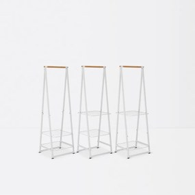 Suport multifunctional pentru depozitare Brabantia Linn 1000815, Otel, Alb