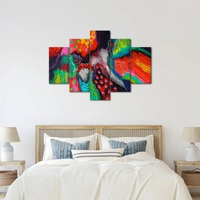 Tablou abstract - culori (150x105 cm)