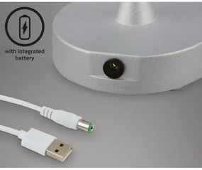 Lampă LED tactilă reîncărcabilă dimabilă de masă Briloner 7445-014 LED/3W/5V IP44