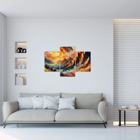 Tablou - Munte acoperit de soare (90x60 cm)