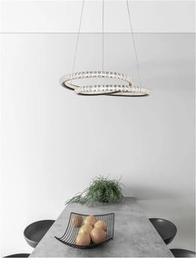 Lustra LED suspendata moderna design elegant GINEVRA 45W