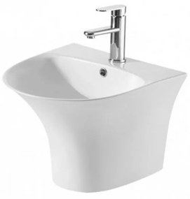 Lavoar de perete violet