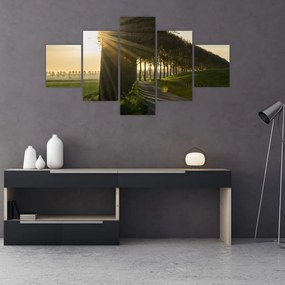 Tablou cu alee (125x70 cm), în 40 de alte dimensiuni noi