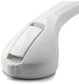 Spirella Bară de sprijin pentru baie cu ventuze șiindicator SAFE, albă, 40 cm