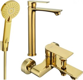 Mexen Royo Set de baie R40, auriu - 72213R40-50
