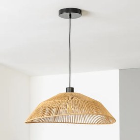 Brilagi - Lustră LED cu cablu CERIA BOHO 1xE27/40W/230V Ø 50 cm, maro