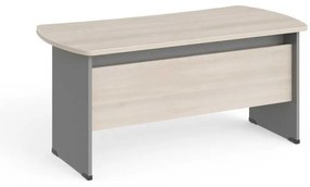 Masa de birou Manager 160 x 85 cm, salcâm deschis / gri
