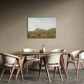 Tablou - Simon Denis,  View Near Naples, reproducere (70x50 cm)