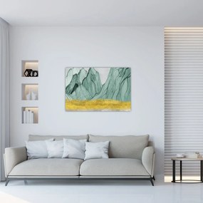 Tablou - Munții Smarald N⁰1 (90x60 cm)