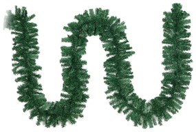 Ghirlanda artificială de crăciun 10 m verde cu 200 diode LED