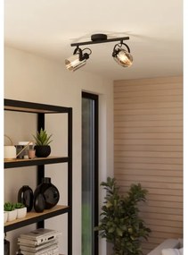 Eglo 99053 - Lampă spot BERREGAS 2xE27/40W/230V