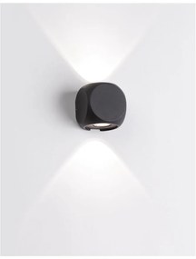 Aplica LED ambientala de exterior IP54 ZARI 2 neagra NVL-9226216