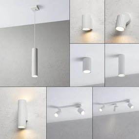 Brilagi - Lustră suspendată pe cablu CRISPINA 1xGU10/10W/230V albă