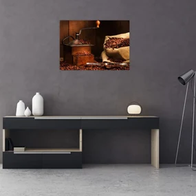 Tablou cu cafea (70x50 cm), în 40 de alte dimensiuni noi