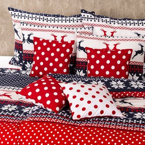 Lenjerie de pat, bumbac, 4Home Blue nordic, 160 x 200 cm, 70 x 80 cm