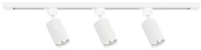 Spot pe șină TIGER, 3x GU10, 10 W pe bec, 230 V, alb