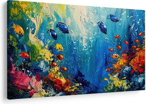 Tablou - Pictura lumii subacvatice (90x60 cm)