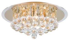 Plafonieră de cristal Orion DLU 2378/4/38 GLORIA 4xG9/40W/230V d. 38 cm auriu