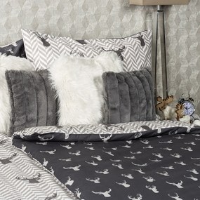 Lenjerie de pat din bumbac 4Home Reindeer, 160 x 200 cm, 70 x 80 cm, 160 x 200 cm, 70 x 80 cm