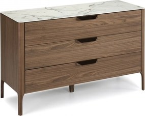 Comoda cu trei sertare, design elegant Glayds AC-CP1806-C