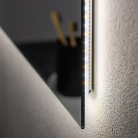 Brilagi - Oglindă de baie LED LUCE, LED/28W/230V, 60x80 cm, IP44, CRI 90, reglabilă + CCT