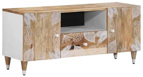 vidaXL Dulap TV 105x33,5x46 cm lemn masiv de mango