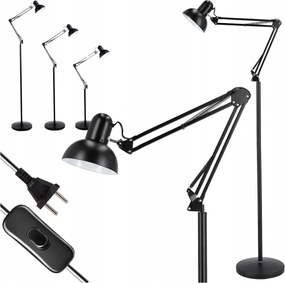 Lampadar 1xE27/40W/230V negru