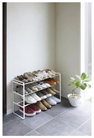 Pantofar ajustabil cu 3 etaje YAMAZAKI Maebashi, alb