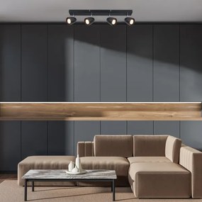 Spot Rabalux 73021 PERICO 4xGU10/5W/230V negru