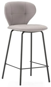 Scaune de bar bej 2 buc. (înălțime șezut 67 cm) Maura – Marckeric