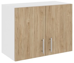 Corp Superior Hota Karo, Lemn Natural/Alb, 60 x 30 x 45 cm