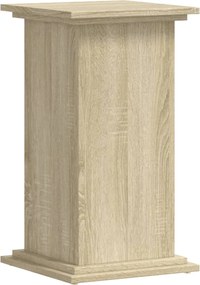 vidaXL Suport de plante, stejar sonoma, 33x33x60 cm, lemn prelucrat