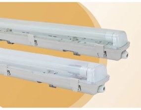 Corp de iluminat fluorescent industrial LIMEA T8 2xG13/10W/230V IP65 1500mm