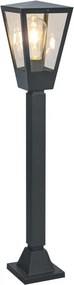 Brilliant - Lampă de exterior WESTDLIFF 1xE27/20W/230V 73,4 cm IP44 antracit