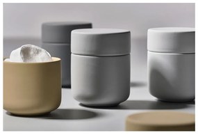 Borcan din gresie cu capac Zona UME, verde