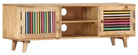 vidaXL Comodă TV, 120 x 30 x 40 cm, lemn masiv de mango