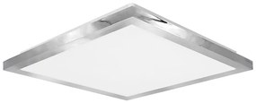 Plafonieră LED pentru baie Top Light SILVER LED/10W/230V IP44 28x28 cm crom mat