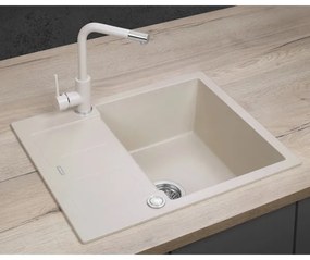 Chiuvetă de bucătărie CUBIS Concept DG05C45BE, 50 x 62 cm, granit, bej