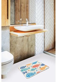 Covoraș de baie Foutastic Colour Fish, 60 x 40 cm, colorat