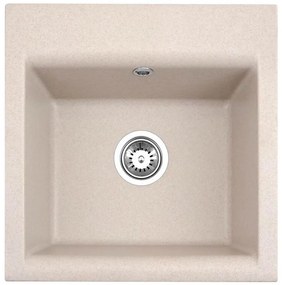 Chiuvetă de bucătărie ALVEUS 1149111 GEM 50x50 cm bej