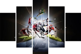 Tablou - Sportivii (150x105 cm)
